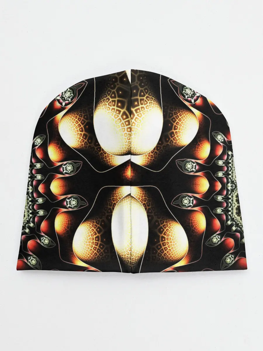 Детская шапка / ФРАКТАЛЬНЫЙ ОПТИЧЕСКИЙ УЗОР