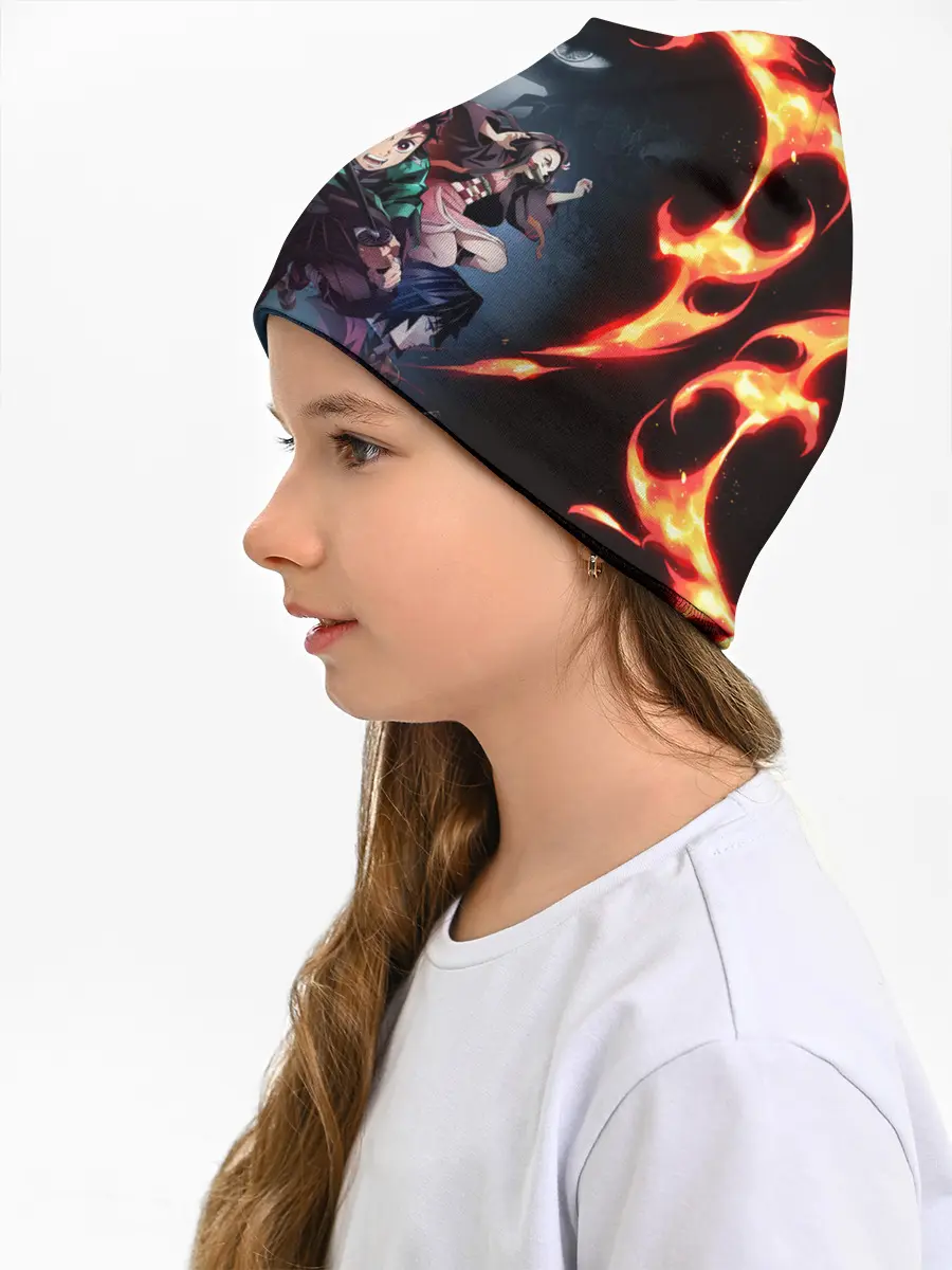 Детская шапка / Рассекающий демонов в огенных лучах