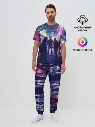 Мужская пижама с брюками / Watch dogs: Legion