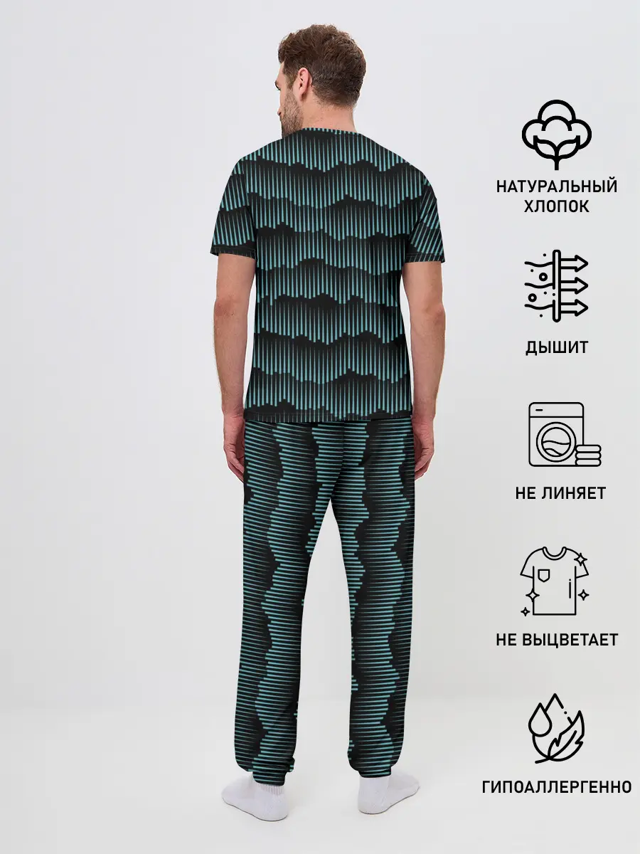 Мужская пижама с брюками / Нефертити