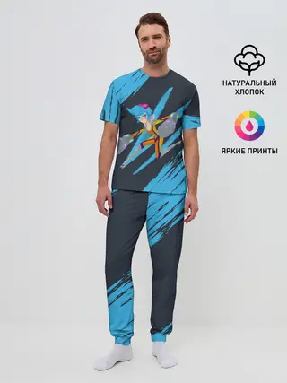 Мужская пижама с брюками / Art | LOL