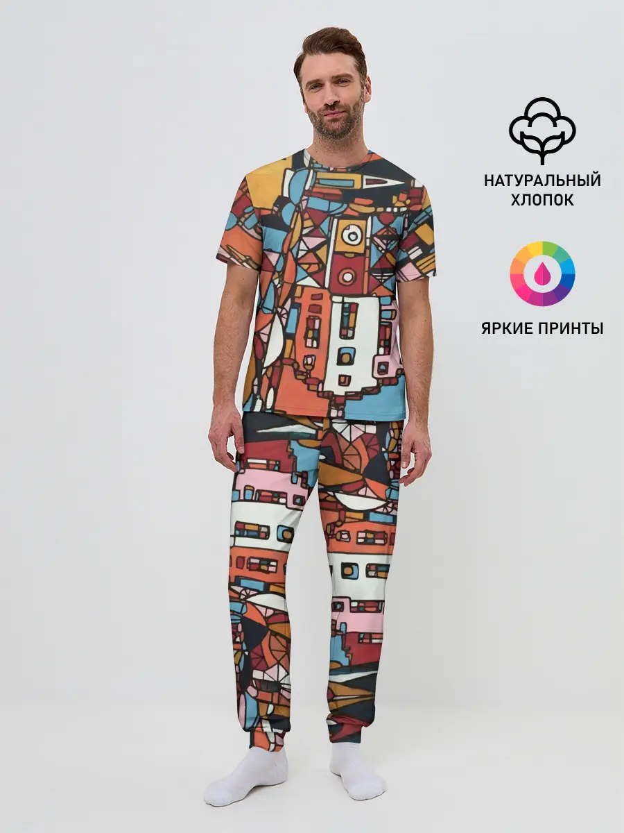 Мужская пижама с брюками / Франкфурт