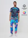 Мужская пижама с брюками / Galaxy Lion