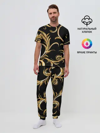 Мужская пижама с брюками / Лиана