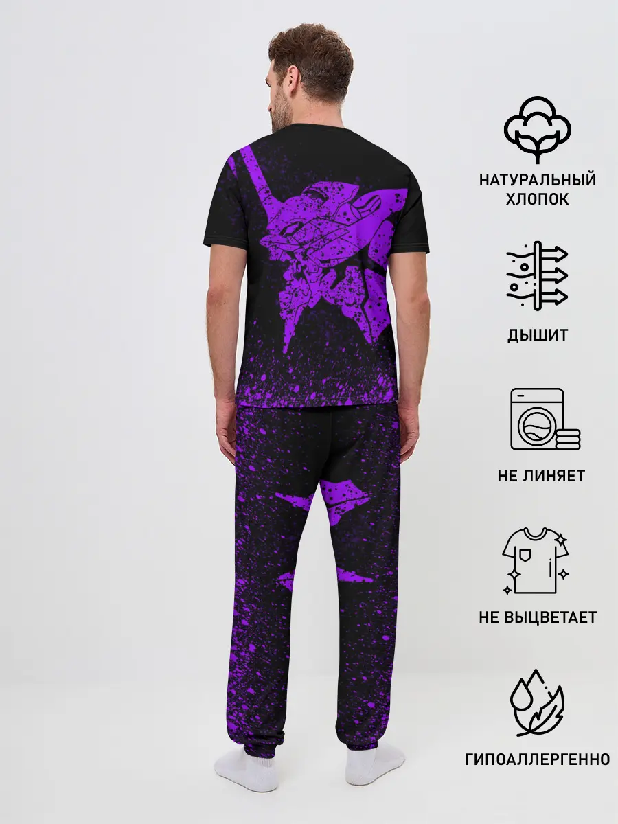 Мужская пижама с брюками / ЕВАНГЕЛИОН