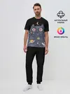 Мужская пижама с брюками / КОСМИЧЕСКИЙ КОТ