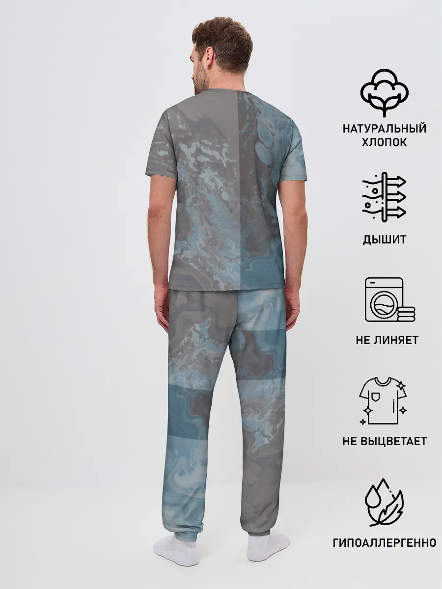 Мужская пижама с брюками / Rust | Взрыв С4 | Раст