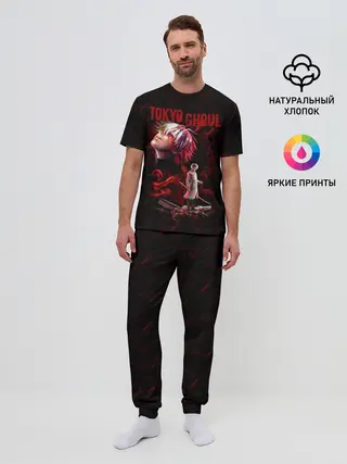 Мужская пижама с брюками / Kaneki Ken sword