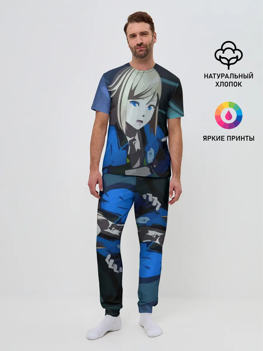 Мужская пижама с брюками / Тихоокеанский рубеж