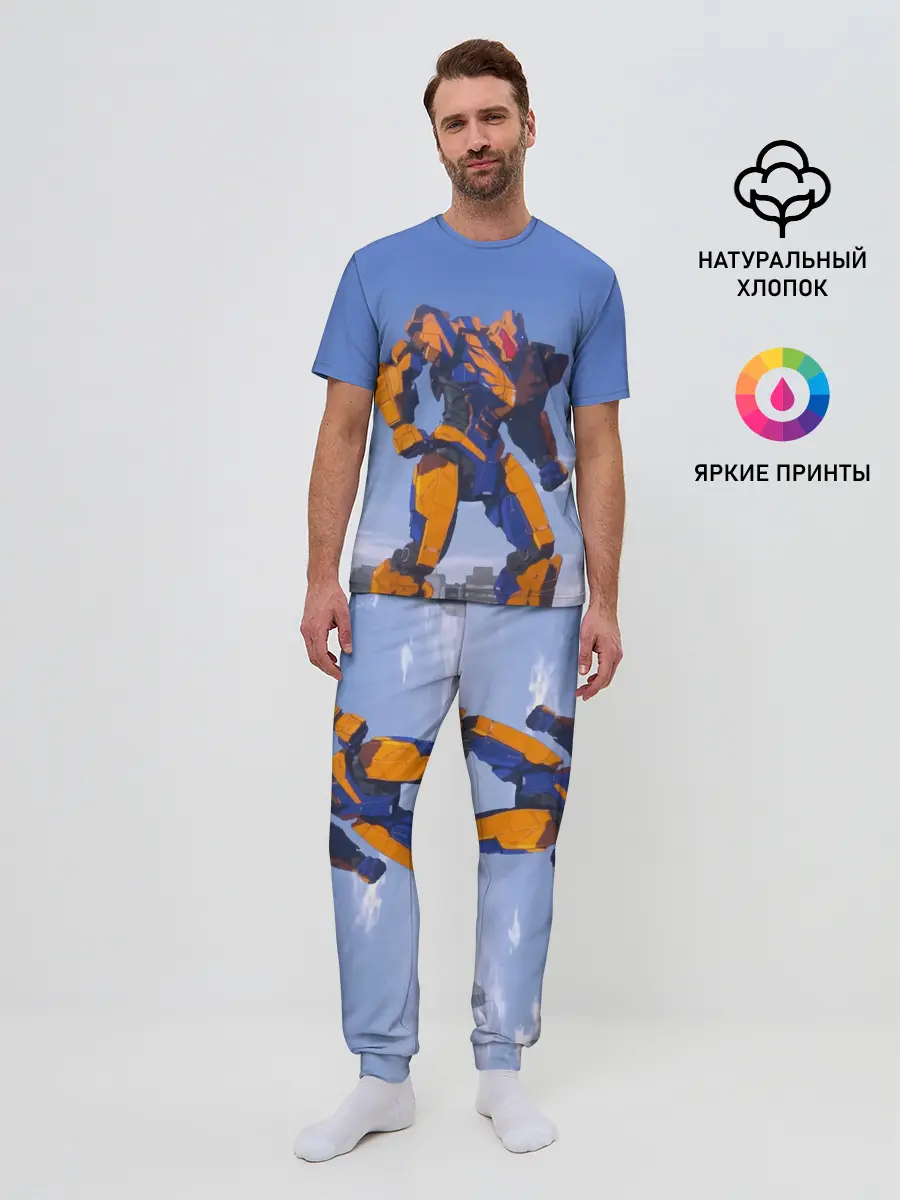 Мужская пижама с брюками / Тихоокеанский рубеж