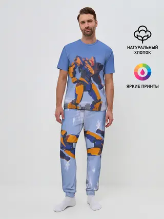 Мужская пижама с брюками / Тихоокеанский рубеж