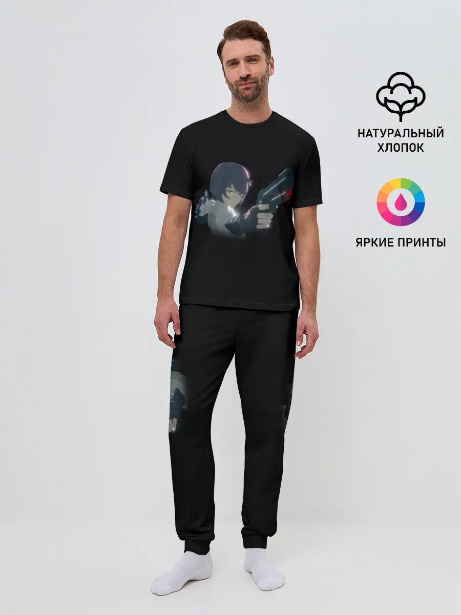 Мужская пижама с брюками / Тихоокеанский рубеж