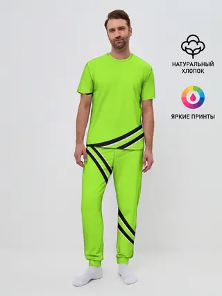 Мужская пижама с брюками / Собака