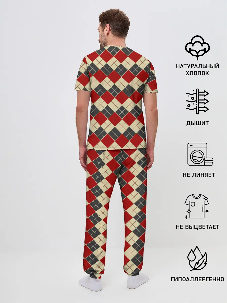 Мужская пижама с брюками / THE AMBRELLA ACADEMY UNIFORM