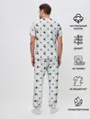 Мужская пижама с брюками / Рак