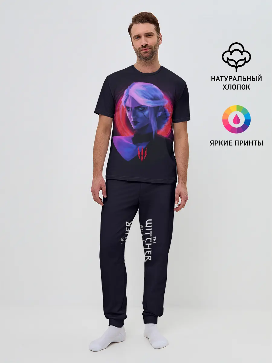 Мужская пижама с брюками / Цири | Ведьмак