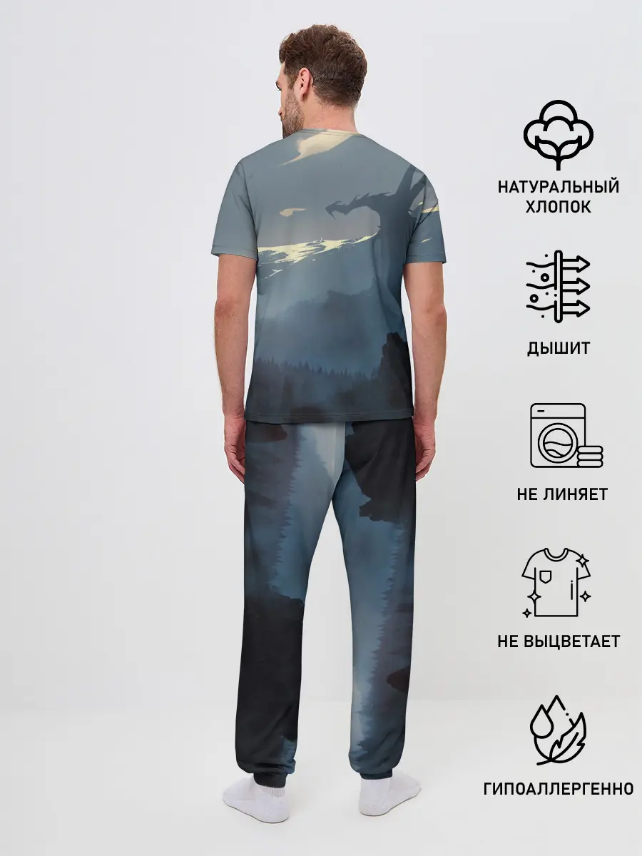 Мужская пижама с брюками / Ведьмак