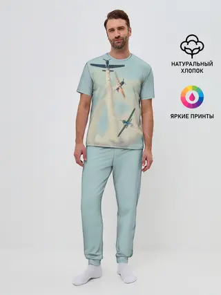 Мужская пижама с брюками / Planes