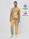Мужская пижама с брюками / Doge Wow