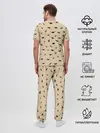 Мужская пижама с брюками / Dinoworld#2