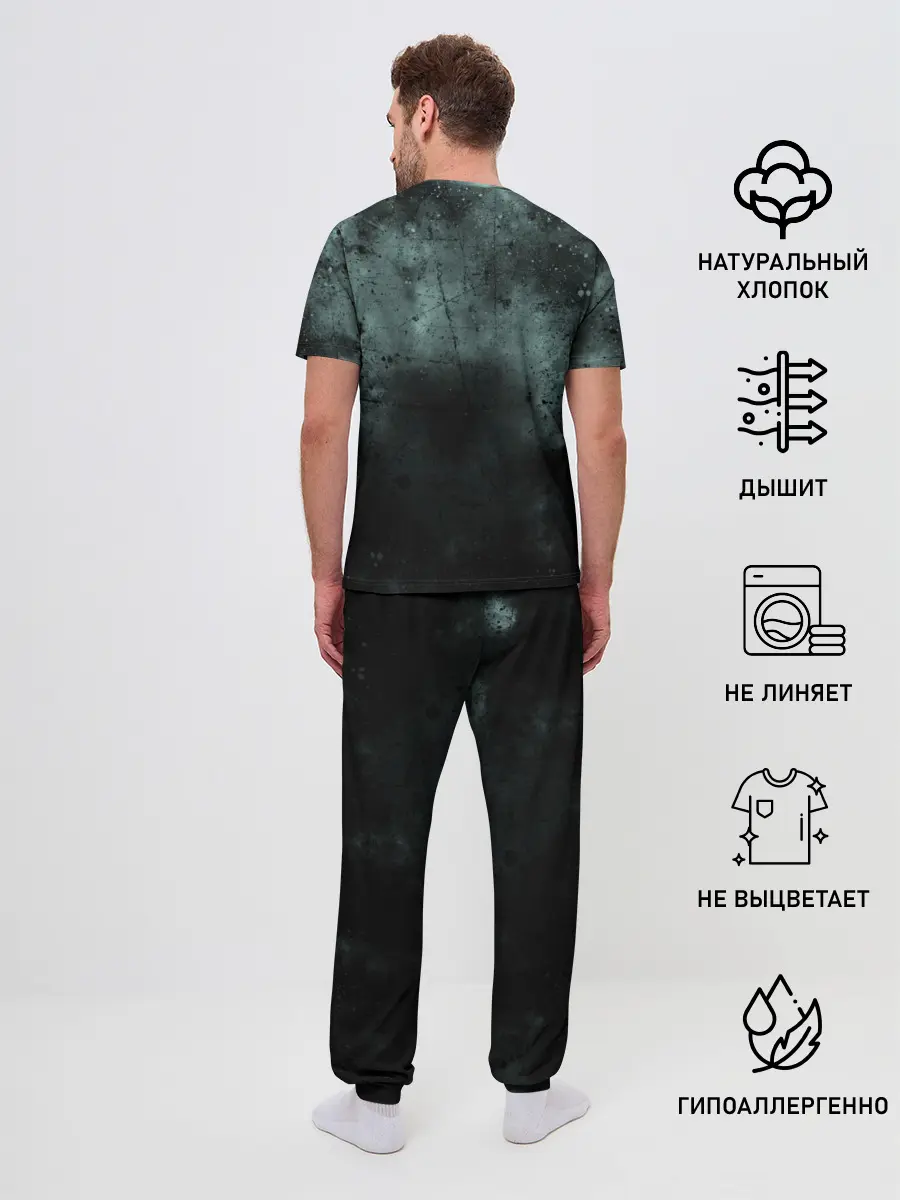 Мужская пижама с брюками / Powerwolf