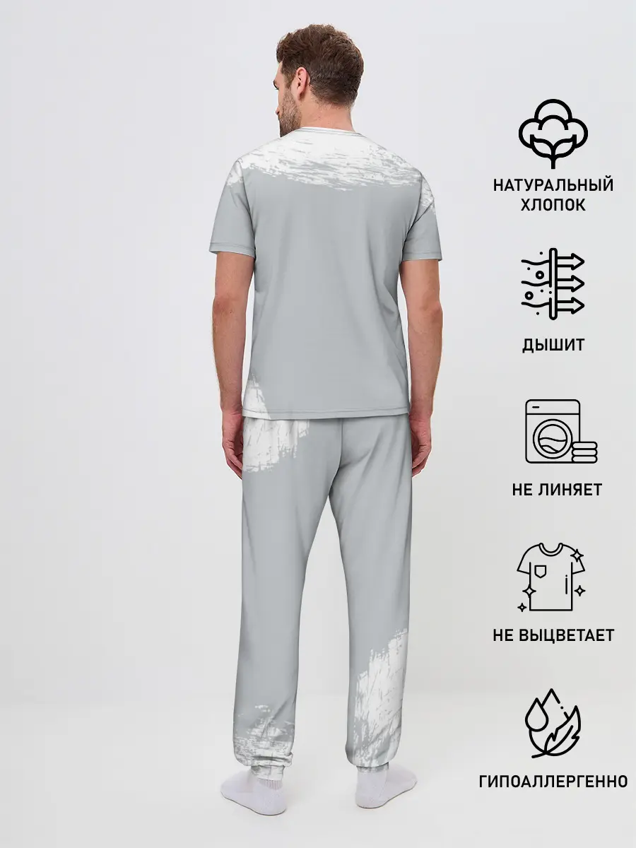 Мужская пижама с брюками / Sasaki kagune tattoo