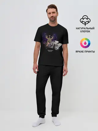 Мужская пижама с брюками / Aniki