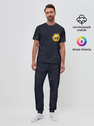 Мужская пижама с брюками / Renault