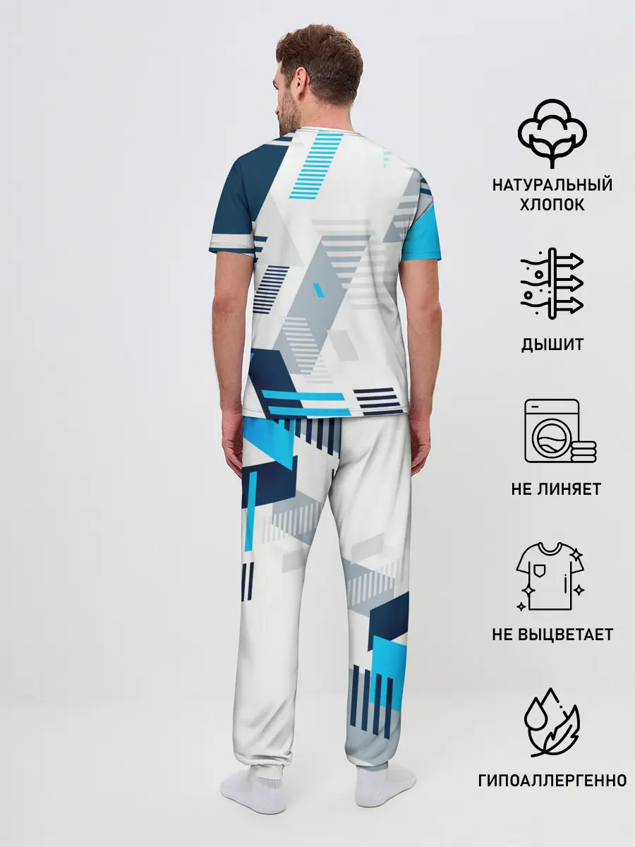 Мужская пижама с брюками / Tesla