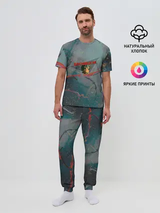 Мужская пижама с брюками / Gachimuchi | Гачимучи ошейник