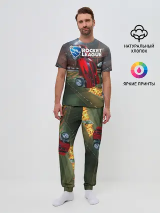 Мужская пижама с брюками / Rocket League