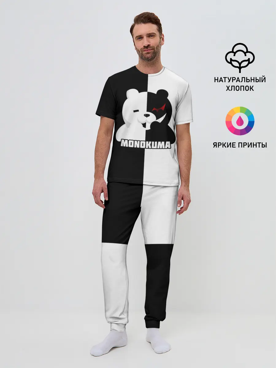 Мужская пижама с брюками / MONOKUMA / МОНОКУМА BEAR
