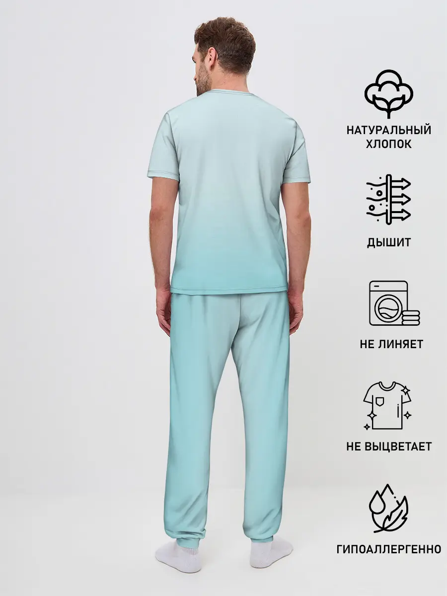 Мужская пижама с брюками / Bendy And The Ink Machine