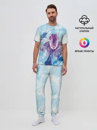 Мужская пижама с брюками / масс эффект