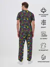 Мужская пижама с брюками / Рокер