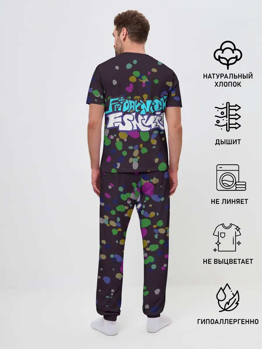 Мужская пижама с брюками / Friday Night Funkin