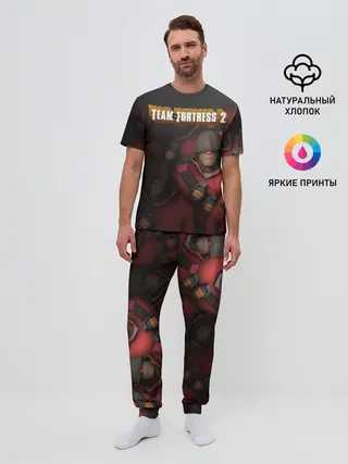 Мужская пижама с брюками / Team Fortress