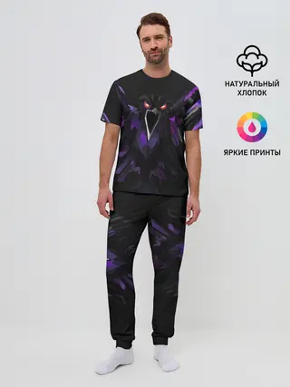 Мужская пижама с брюками / Ястреб