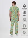 Мужская пижама с брюками / Лиса с Грибами