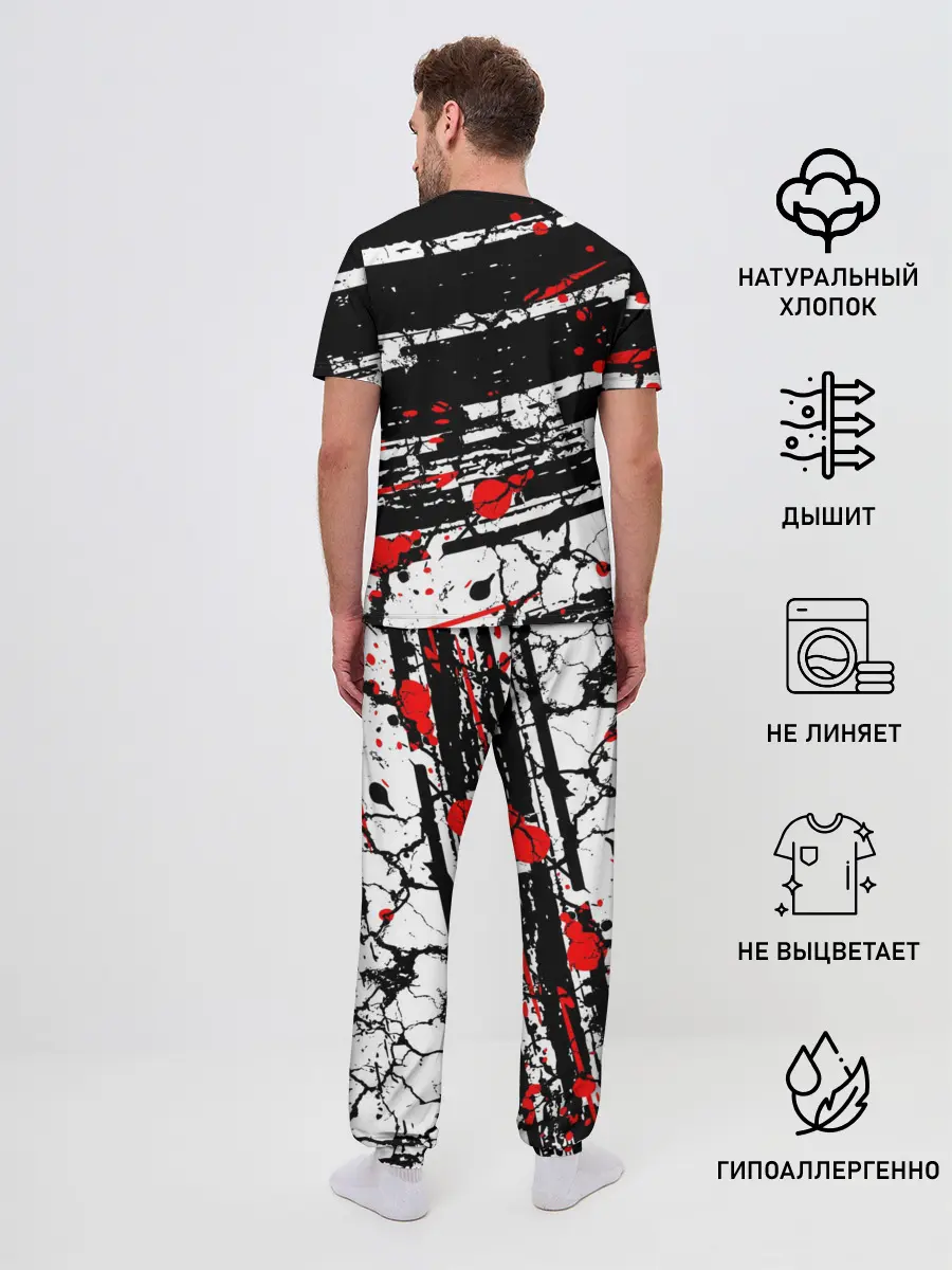 Мужская пижама с брюками / RAMMSTEIN