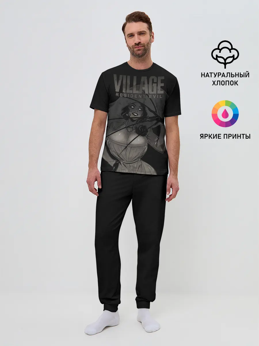 Мужская пижама с брюками / VILLAGE resident evil