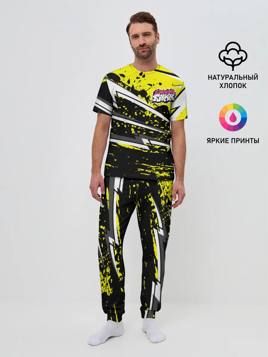 Мужская пижама с брюками / Friday Night Funkin