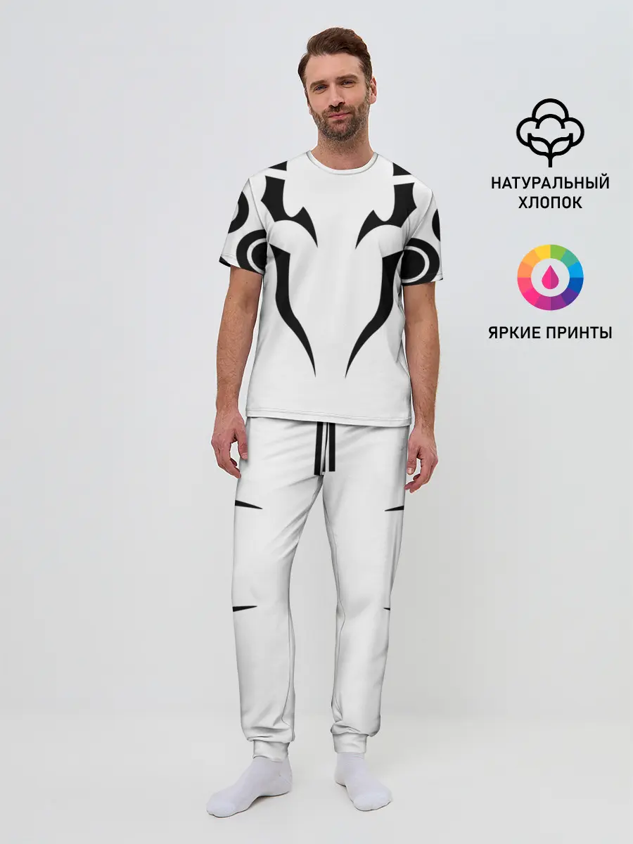 Мужская пижама с брюками / ИТАДОРИ ТАТУ JUJUTSU KAISEN