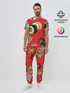 Мужская пижама с брюками / Еда