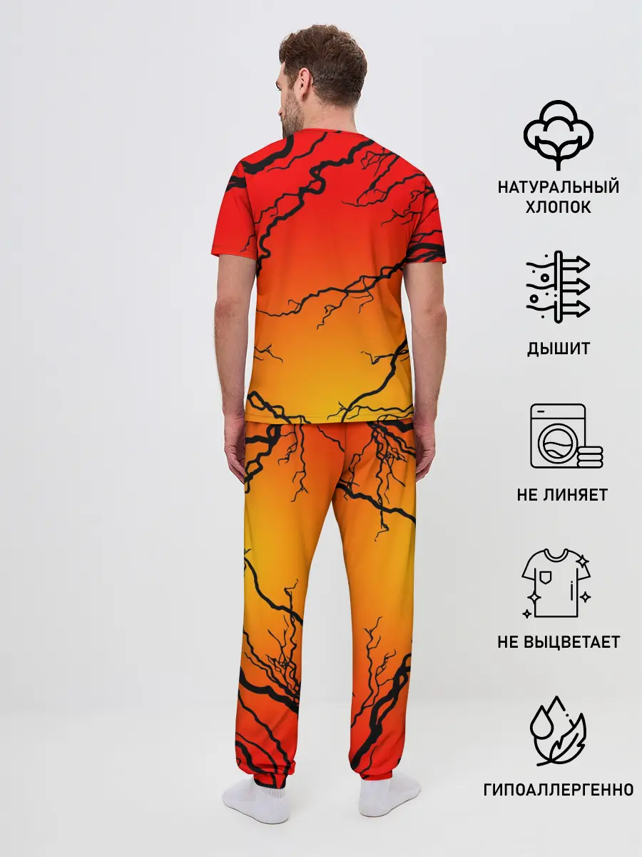 Мужская пижама с брюками / RAMMSTEIN