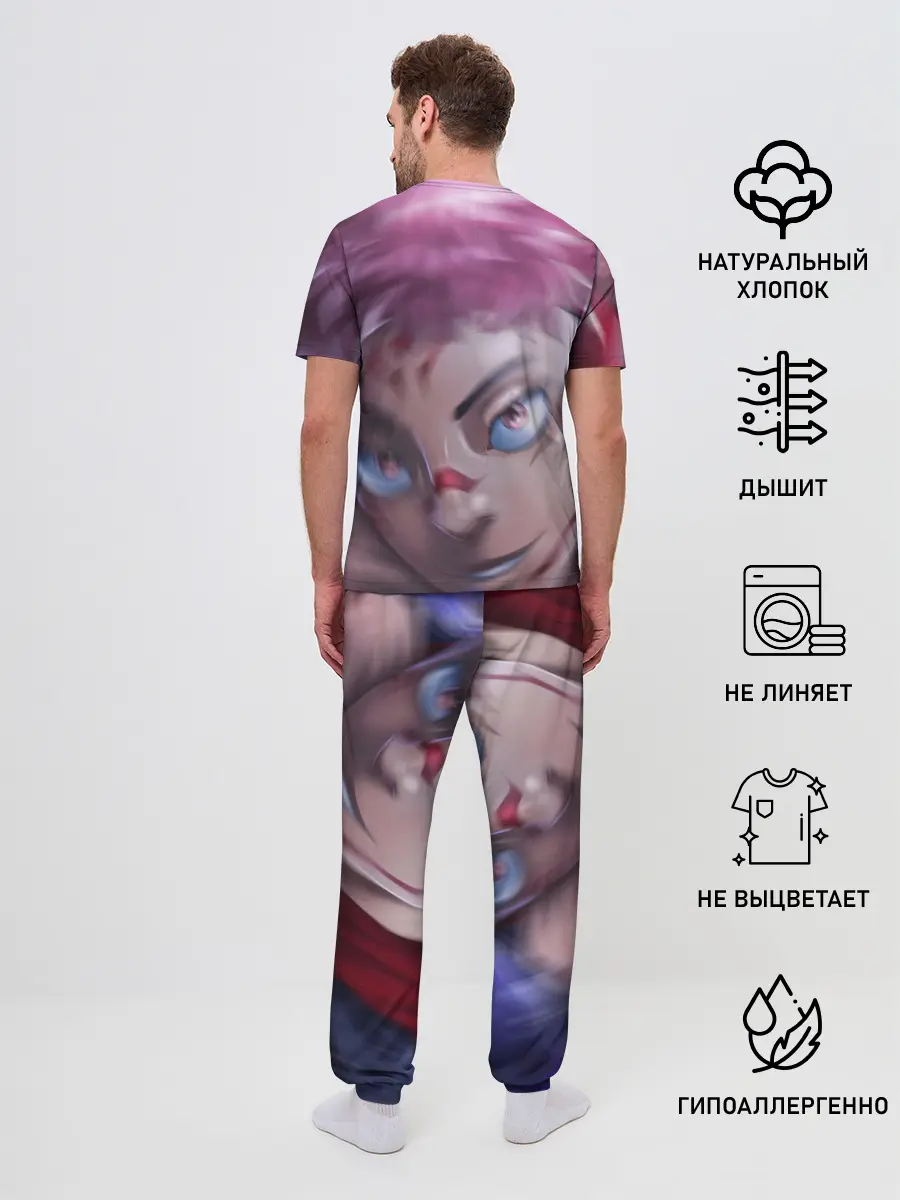 Мужская пижама с брюками / JUJUTSU KAISEN | SUKUNA вихрь