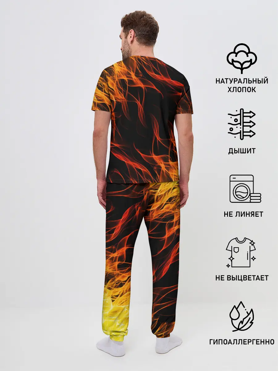 Мужская пижама с брюками / КЛИНОК РАССЕКАЮЩИЙ ДЕМОНОВ