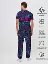 Мужская пижама с брюками / Neon Ahegao