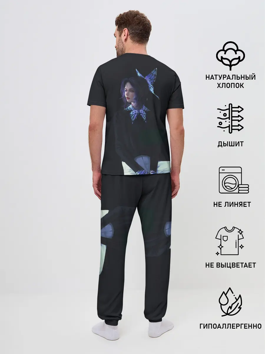 Мужская пижама с брюками / КЛИНОК РАССЕКАЮЩИЙ ДЕМОНОВ
