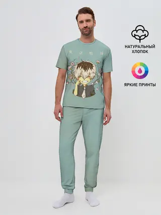 Мужская пижама с брюками / Милашка Канеки